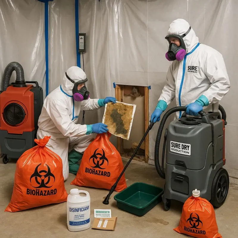 Contaminated Water Handling Protocols process in Blooming Prairie, MN