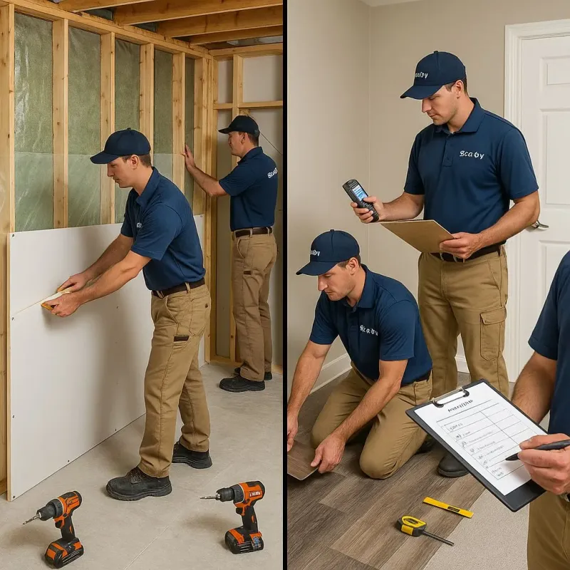 Repairs and Reconstruction process in Blooming Prairie, MN